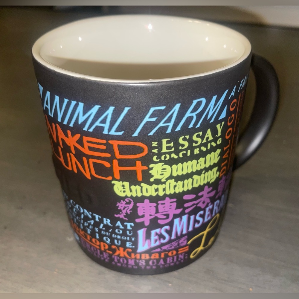 The Unemployed Philosophers Guild ~ BANNED BOOKS ~ 2015 Coffee Mug